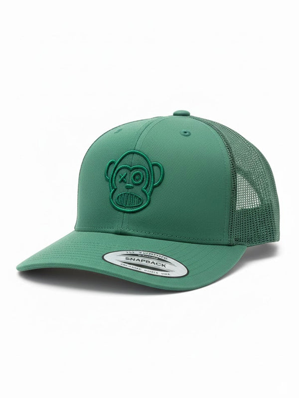 Gorra trucker Puro Loco Bordado de Loco Monky Green by LOCO MONKY