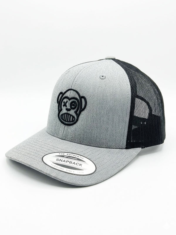 Gorra Loco Monky trucker Puro Loco Bordado Heather/Black by LOCO MONKY