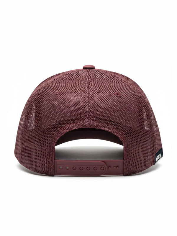 Gorra Loco Monky trucker Puro Loco Bordado Maroon by LOCO MONKY