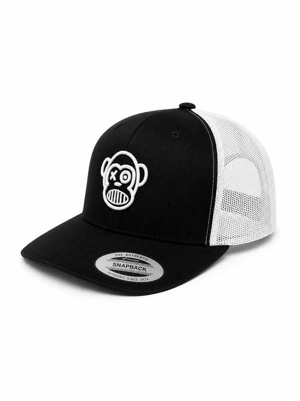 Gorra trucker Puro Loco Bordado de Loco Monky Black/White by LOCO MONKY