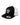 Gorra trucker Puro Loco Bordado de Loco Monky Black/White by LOCO MONKY
