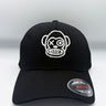 Gorra Loco Monky Flexfit Puro Loco Bordado Black Gorras LOCO MONKY