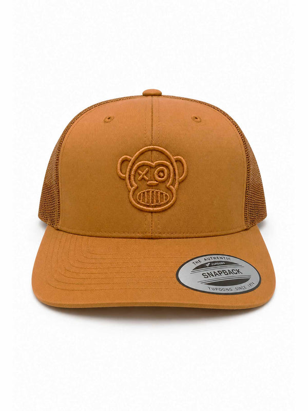 Gorra trucker Puro Loco Bordado de Loco Monky Caramel by LOCO MONKY