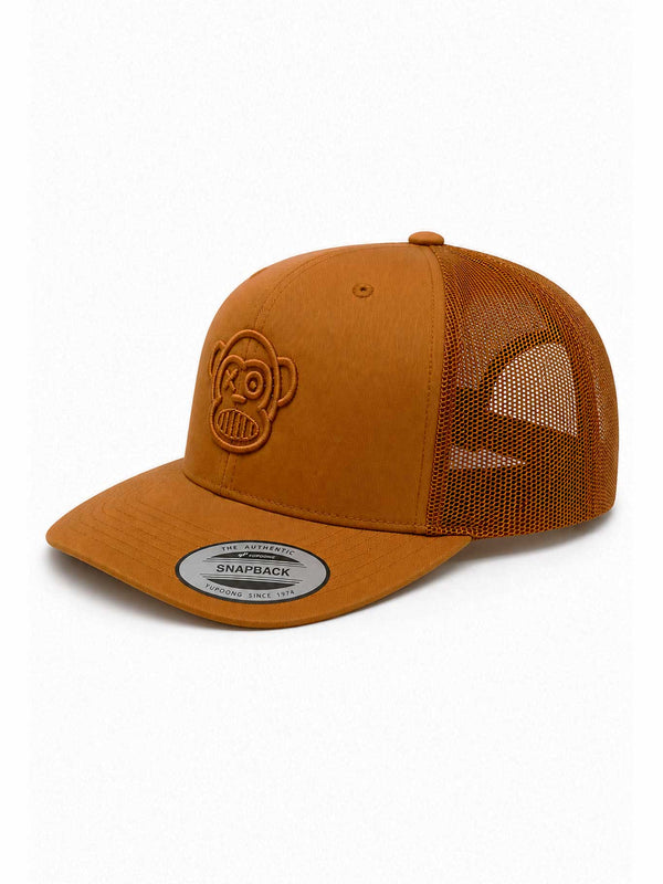 Gorra trucker Puro Loco Bordado de Loco Monky Caramel by LOCO MONKY