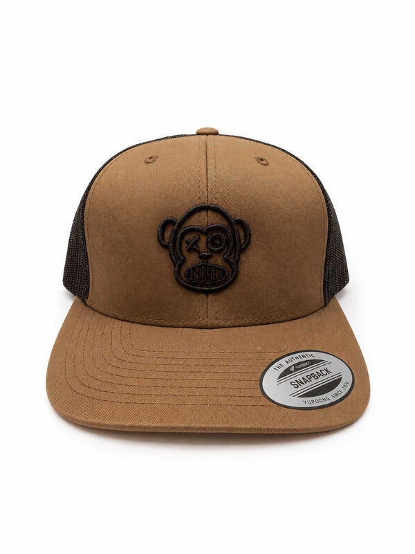 Gorra trucker Puro Loco Bordado de Loco Monky Chocolate/Black by LOCO MONKY