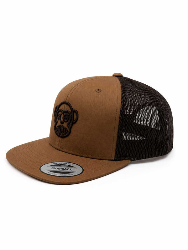 Gorra trucker Puro Loco Bordado de Loco Monky Chocolate/Black by LOCO MONKY