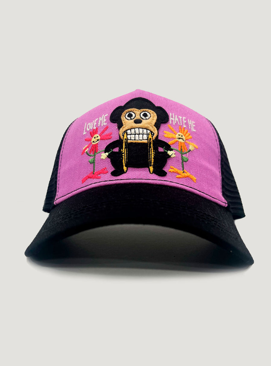 Gorra LOCO MONKY Love Me / Hate Me by NUM wear.