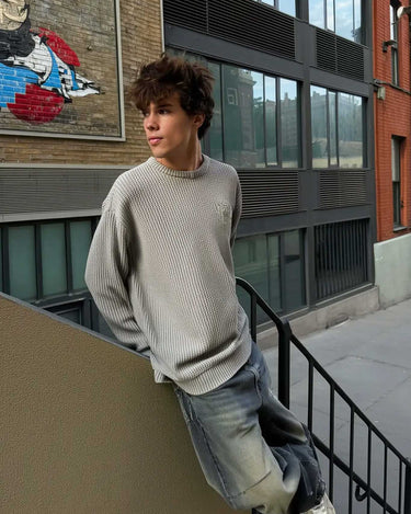 Jersey de hombre Mono de Loco Monky color Beige by LOCO MONKY