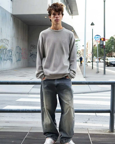 Jersey de hombre Mono de Loco Monky color Beige by LOCO MONKY