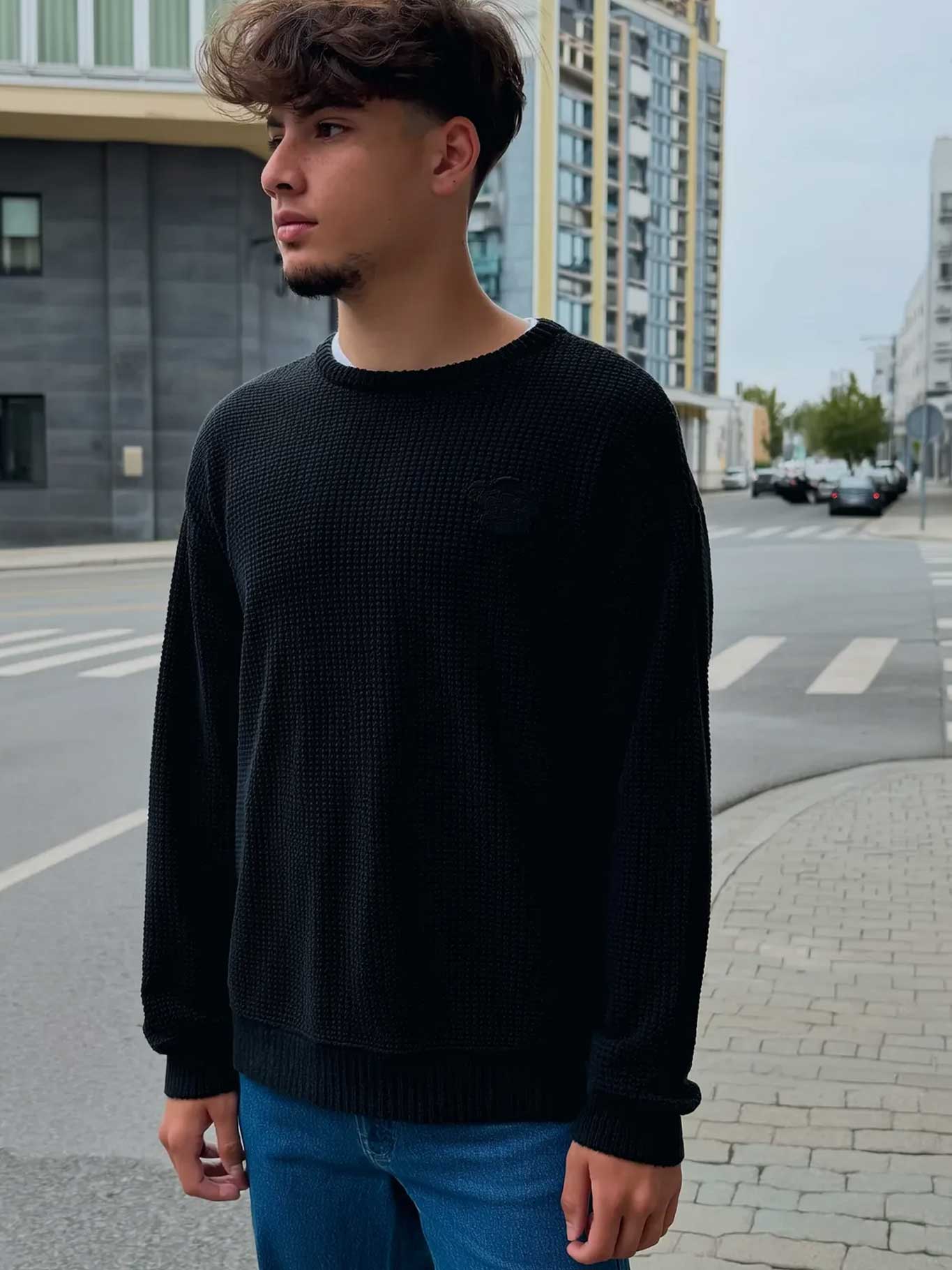 Jersey de hombre Mono de Loco Monky color Black by LOCO MONKY