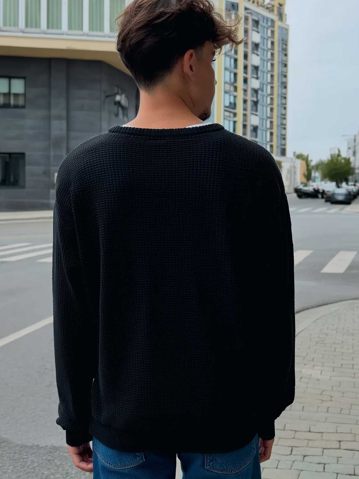 Jersey de hombre Mono de Loco Monky color Black by LOCO MONKY