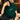 Camiseta boxy Unisex LOCO MONKY Trip B Dark Green by LOCO MONKY