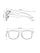 Gafas de sol unisex de Loco Monky Black/Grey by LOCO MONKY