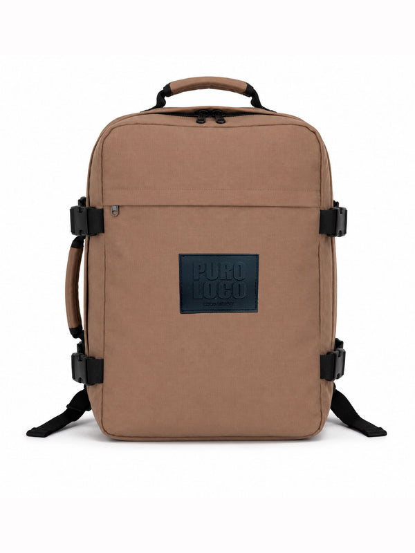 Mochila unisex Loco Monky Beaver Caramel by LOCO MONKY