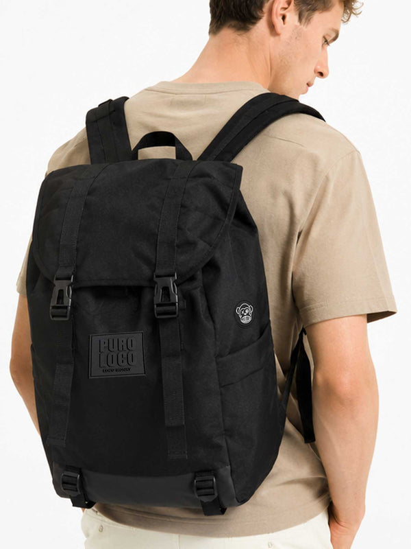 Mochila Unisex Crow de Loco Monky Black by LOCO MONKY