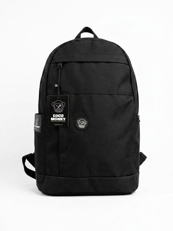 Mochila unisex Milo de Loco Monky color Black by LOCO MONKY
