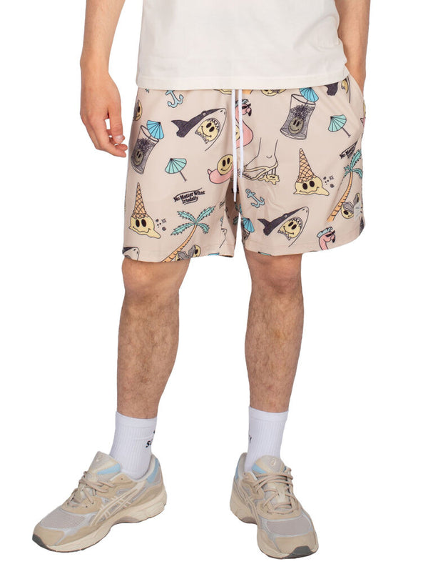 Bermuda estampado divertido Crazy Fresh de Iriedaily by iriedaily