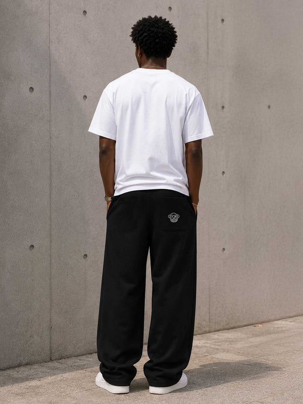 Pantalón Oversize Unisex Puro Loco de Loco Monky Black by LOCO MONKY