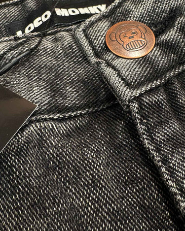 Pantalón vaquero Moose de Loco Monky Washed Black by LOCO MONKY