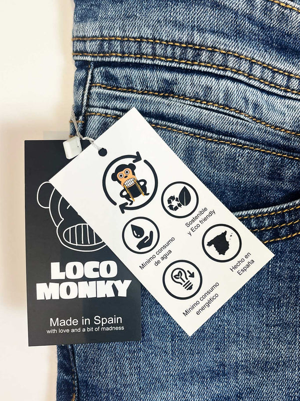 Pantalón vaquero de hombre Lemur de Loco Monky by LOCO MONKY