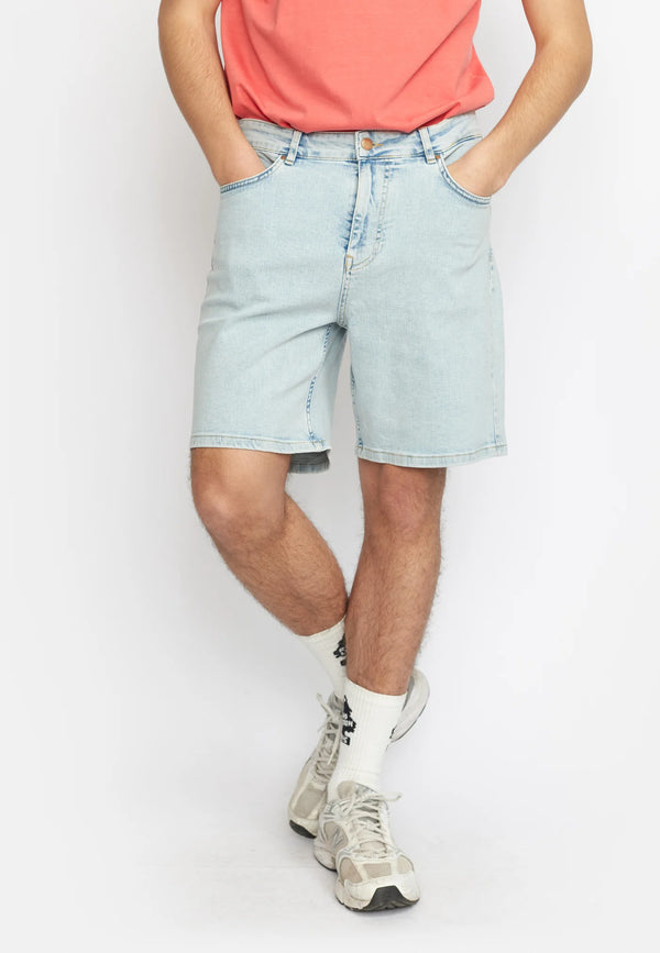Pantalón corto vaquero de hombre de Revolution azul claro by Revolution