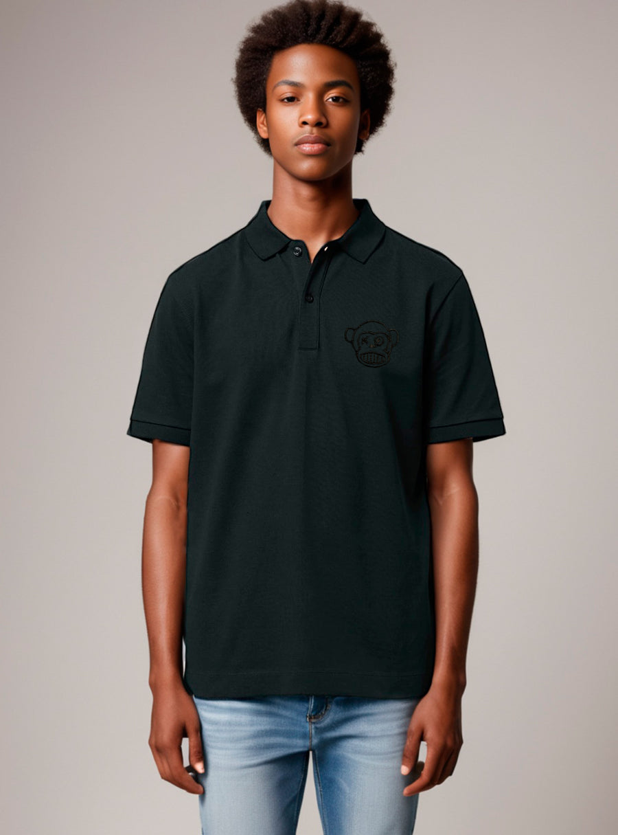 Loco Monky Black Hawk Herren-Polo