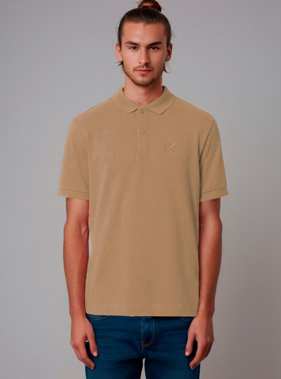 Loco Monky Caramel Hawk Herren-Polo