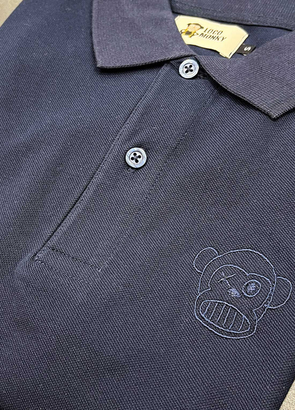 Polo Hombre Hawk de Loco Monky Navy by LOCO MONKY