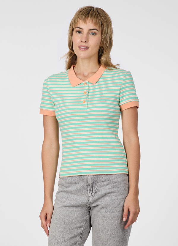 Polo de mujer de Ragwear Colaro Stripes by ragwear