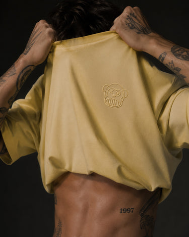 Camiseta Puro Loco B de Loco Monky Soft Yellow by LOCO MONKY