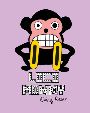 Camiseta LOCO MONKY LIVING RETRO - NUM wear