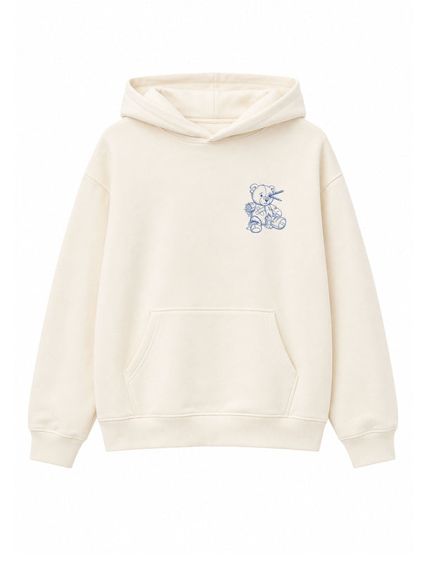 Sudadera Unisex Help White