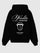 Sudadera Unisex Bendita Locura III de Loco Monky Black by LOCO MONKY