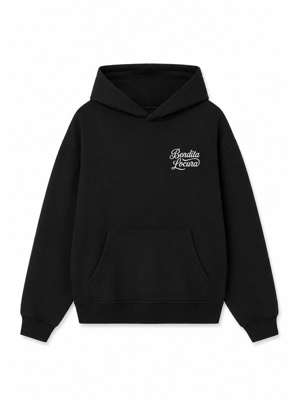 Sudadera Unisex Bendita Locura VI Black