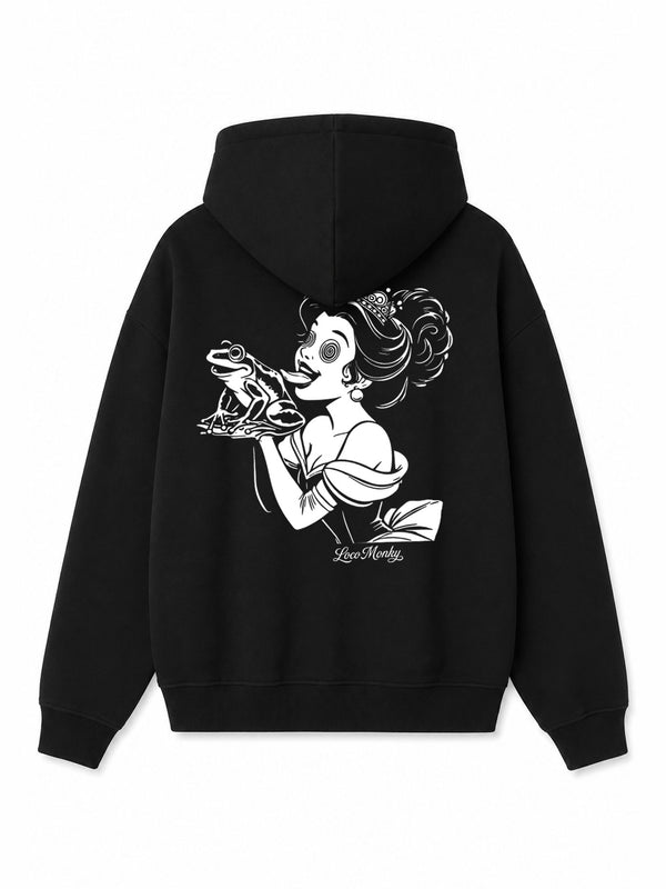 Sudadera Unisex Bendita Locura VI Black