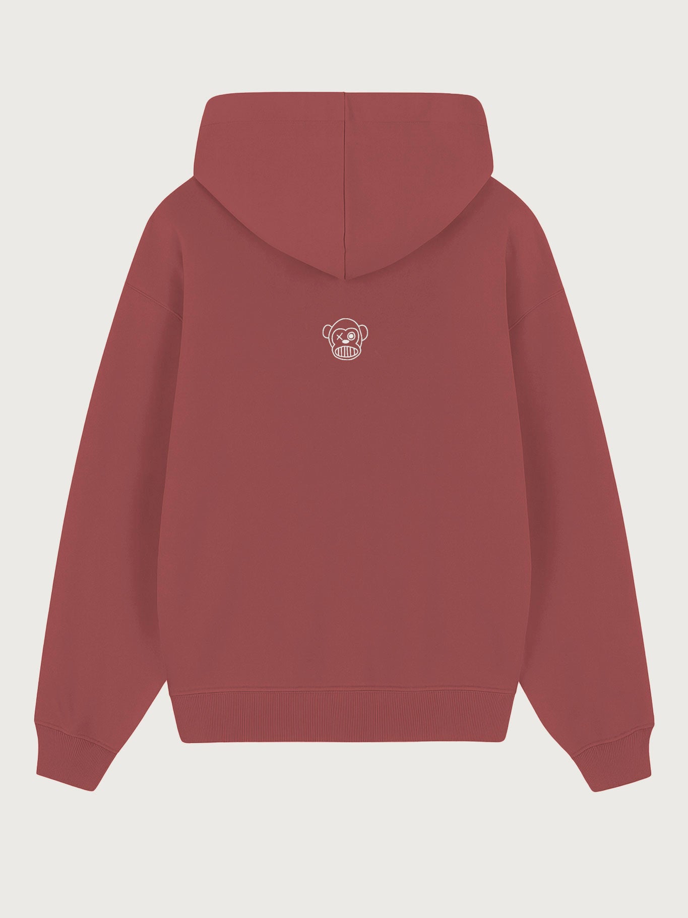 Sudadera Unisex Bendita Locura Bordado de Loco Monky Wine