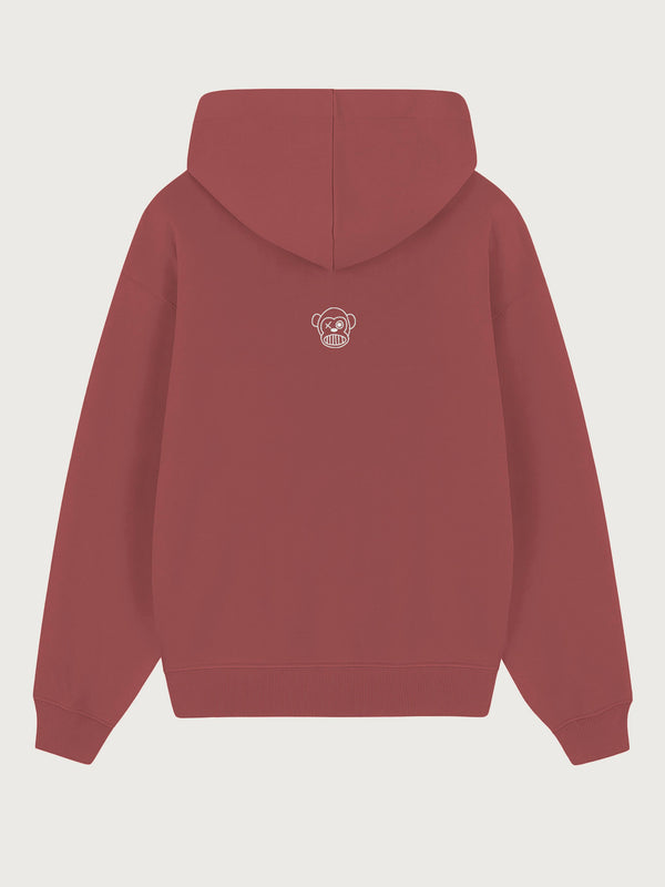 Sudadera Unisex Bendita Locura Bordado de Loco Monky Wine by LOCO MONKY