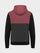 Sudadera con cremallera Chimp de Loco Monky Wine/Black/DarkGrey by LOCO MONKY