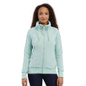 Sudadera con cremallera mujer azul claro Rylie Fleece Zip de Ragwear. - NUM wear