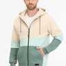Sudadera con cremallera de hombre Blocky de Ragwear by LOCO MONKY