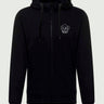 Sudadera con cremallera Chimp de Loco Monky Black by LOCO MONKY