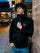Sudadera con cremallera Chimp de Loco Monky Black by LOCO MONKY
