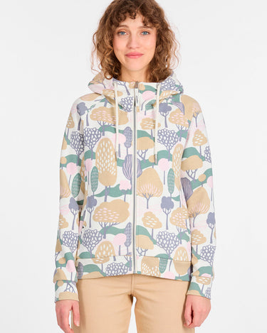 Suadera con cremallera de mujer Fllawia Print de Ragwear by ragwear