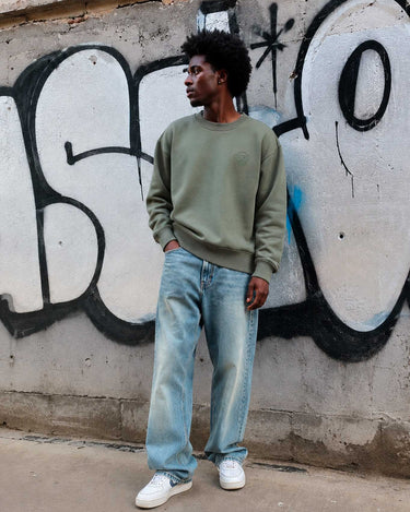 Sudadera Tamarino de Loco Monky Olive by LOCO MONKY