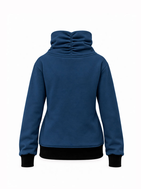 Sudadera de Mujer Gibbon de Loco Monky Deep Blue