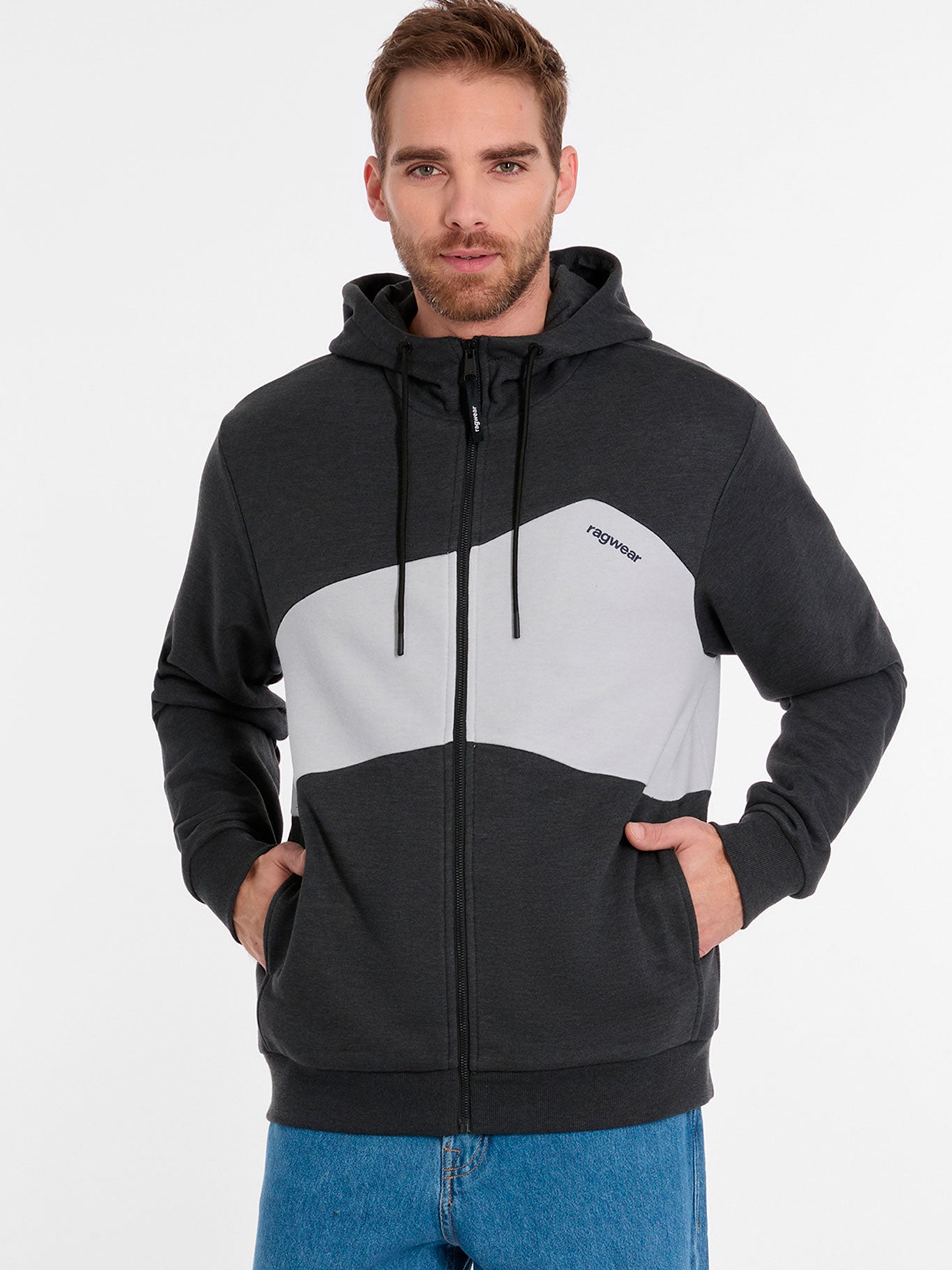 Sudadera con cremallera Wilso de Ragwear by ragwear