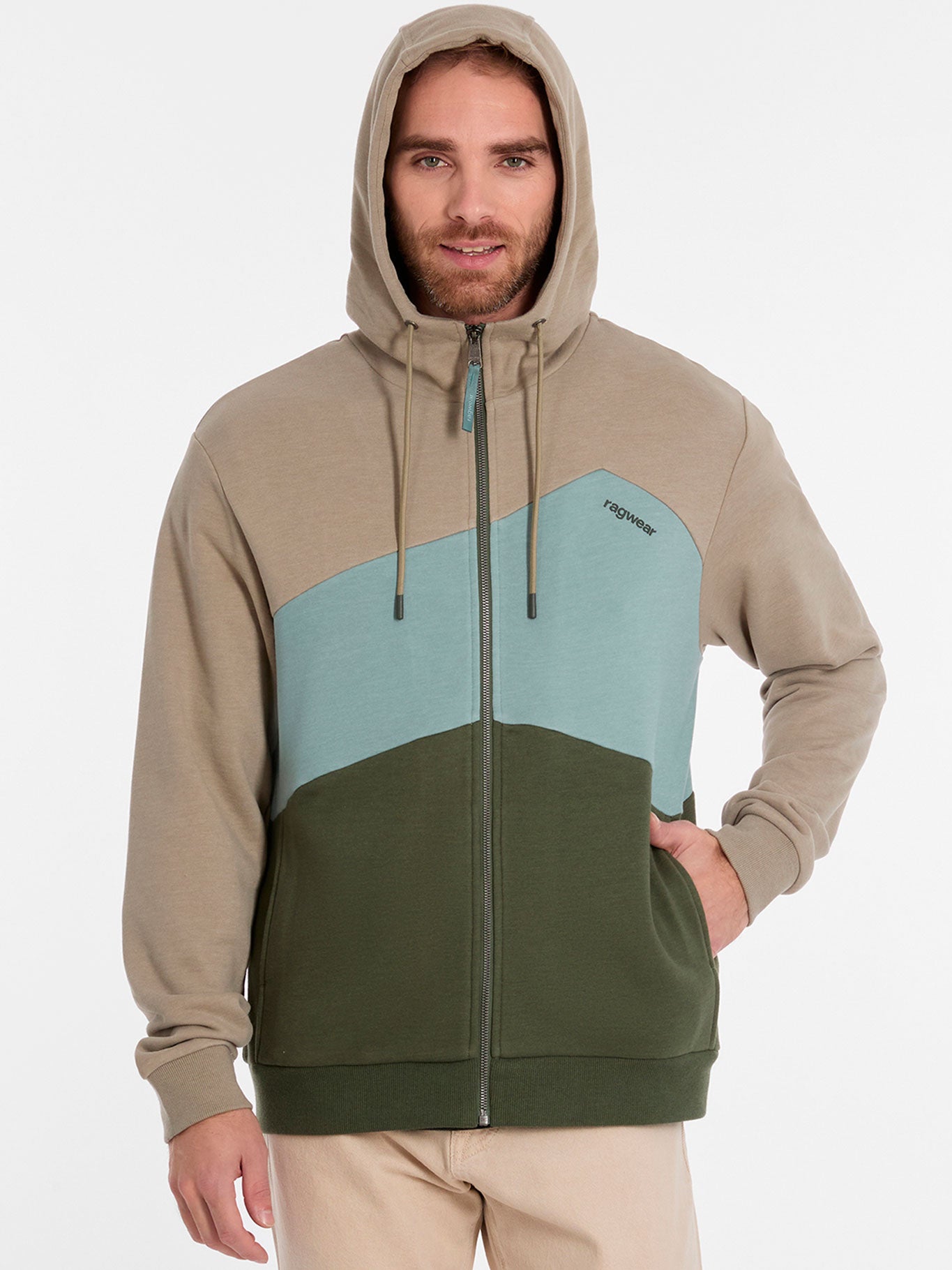 Sudadera con cremallera Wilso de Ragwear by ragwear