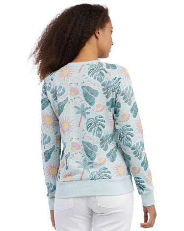 Sudadera de mujer cuello redondo Johanka Print de Ragwear. - NUM wear