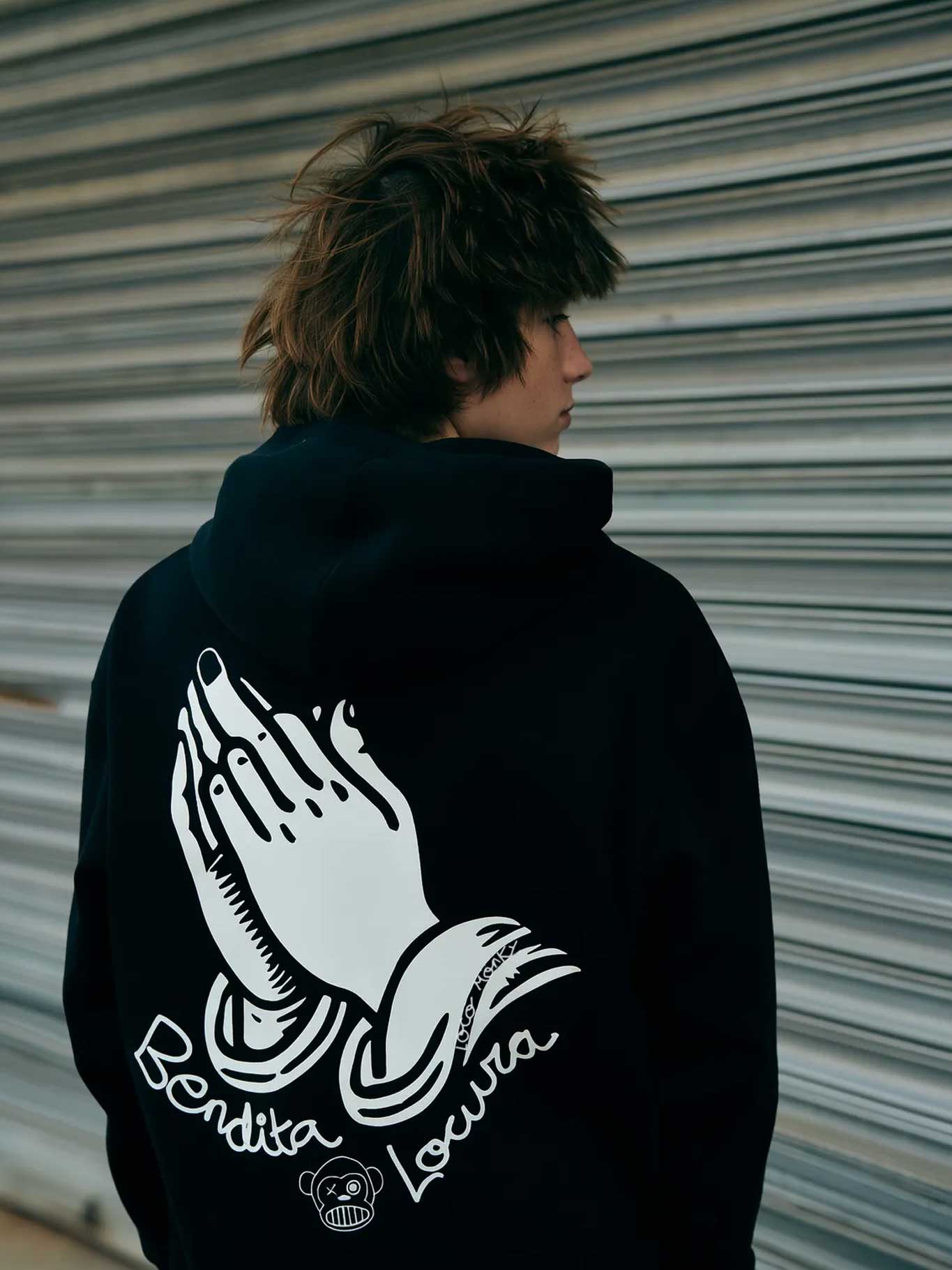 Sudadera unisex Bendita Locura II de Loco Monky