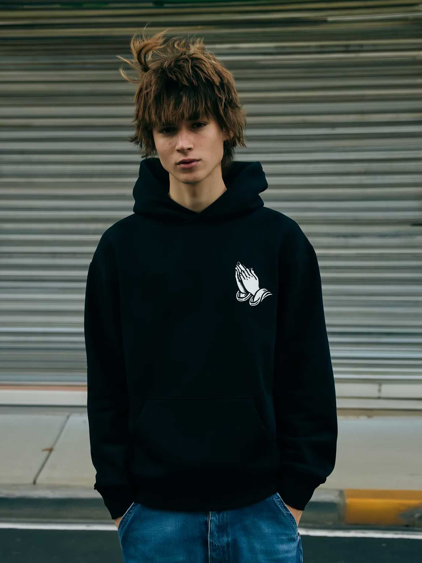 Sudadera unisex Bendita Locura II de Loco Monky